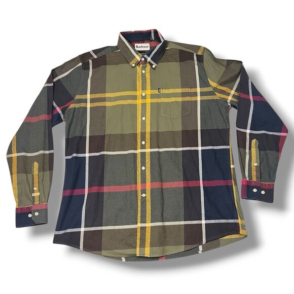 Lot of 2 Barbour Shirt Mens XL Long Sleeve Button Up - Picture 2 of 11